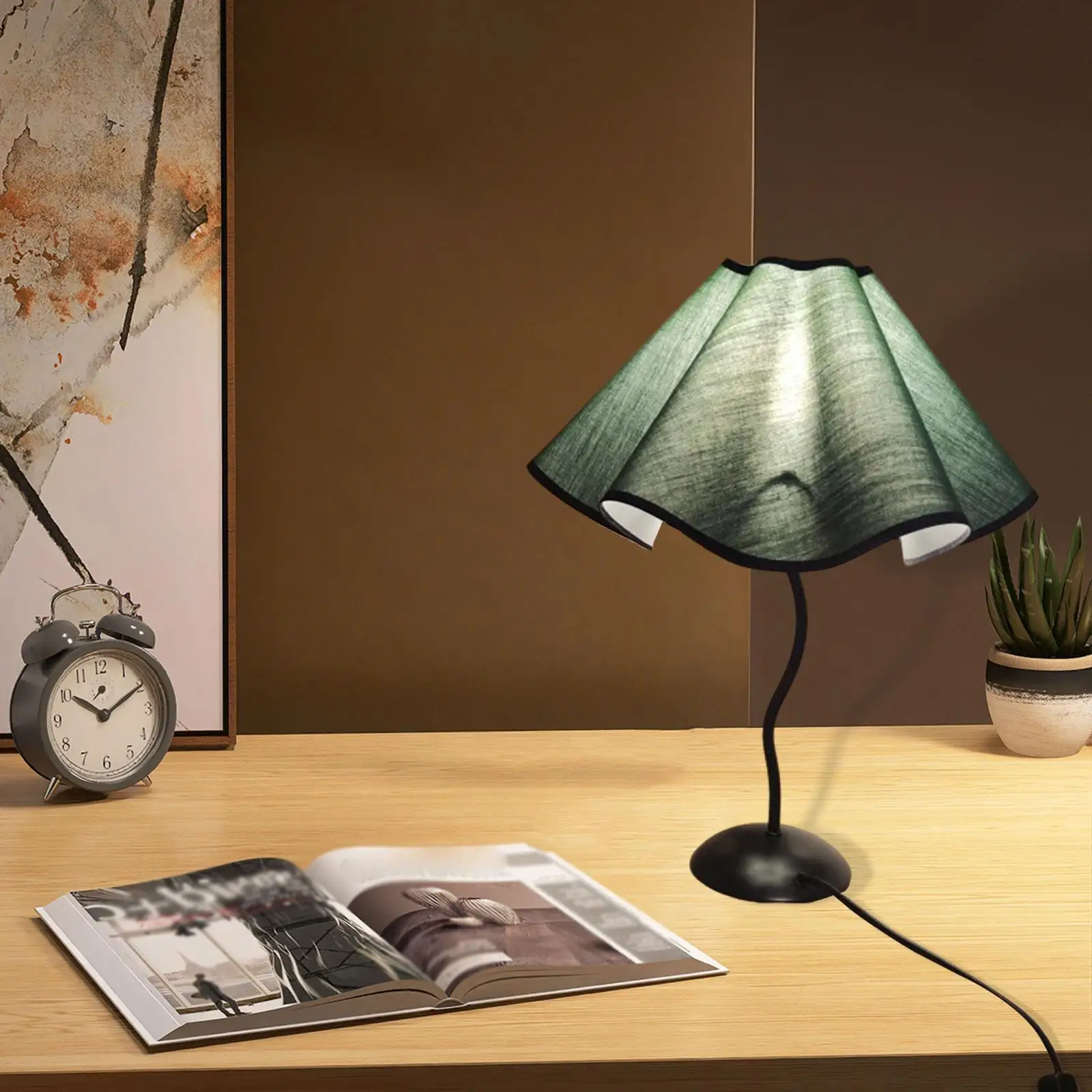 

Абажур для настольной лампы с лепестками, домашний декор, легкий модный напольный светильник, чехол для фермерского дома, квартиры, кафе, отеля, спальни