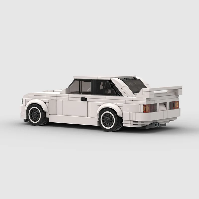 439pcs MOC E30 Speed Racing Car Building Blocks Technical M3 Supercar Model Car Bricks Construction Toys for Kids Adults Gifts