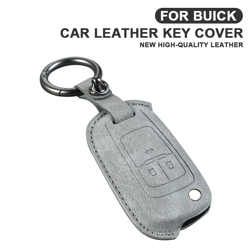 

Leather Car Flip Key Case Cover Shell For Buick Cruze Aveo Trax Sail Malibu Captiva Opel Vauxhall Astra J Corsa Insignia Mokka