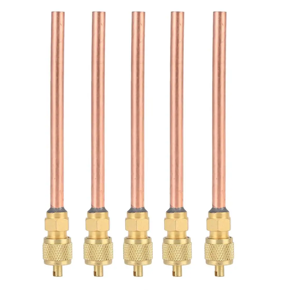 

5Pcs One-Way Check Valve for Refrigerator & Air Conditioner - HS-110 Filling Valves