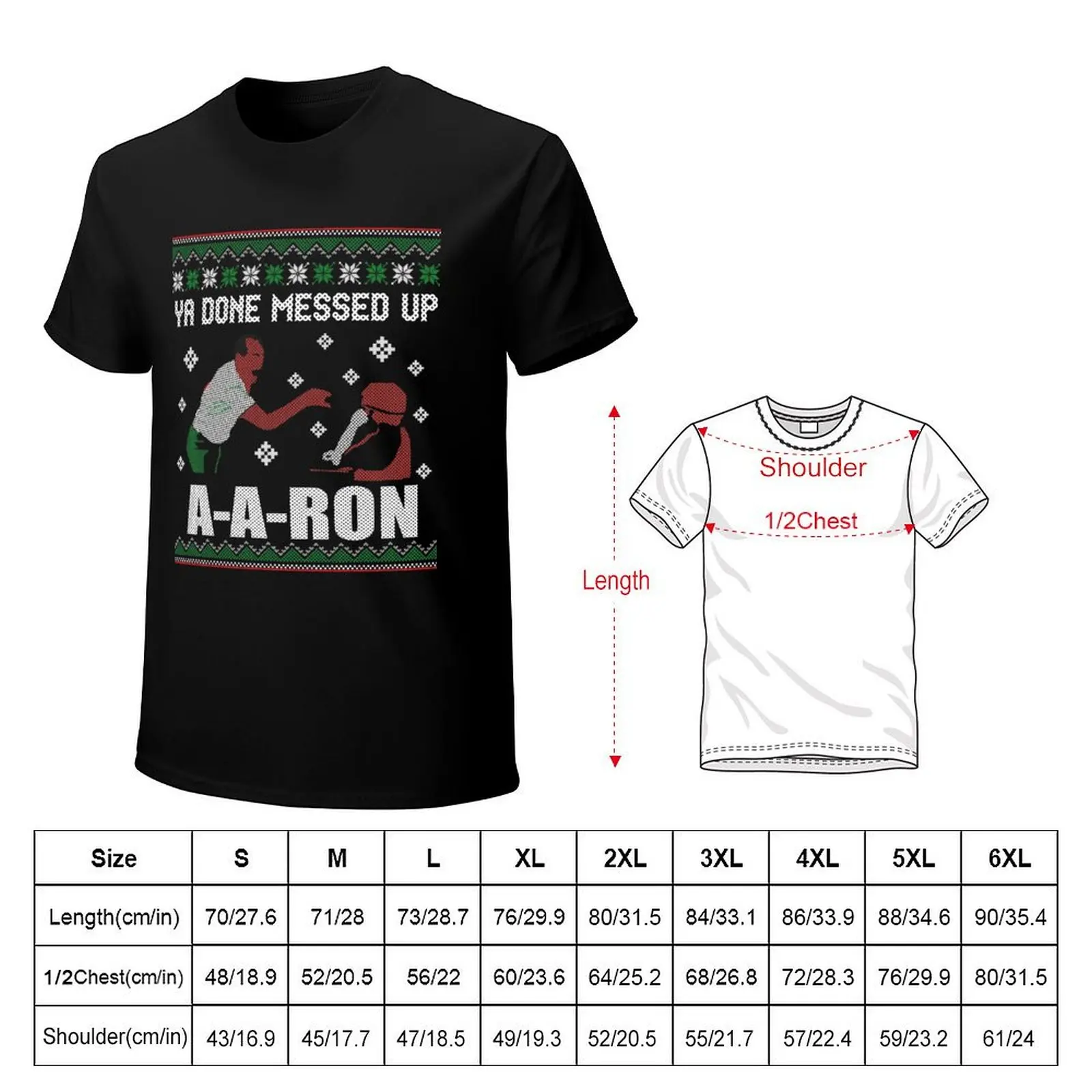 Ya done messed up aaron T-Shirt Big Size Short Sleeve Casual Top