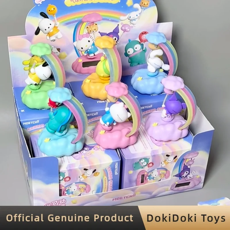Genuine Sanrio Balloon Tour Series Blind Box Cute Desktop Ornaments Anime Figure Doll Trendy Collect Figurine Toys Gifts view 6