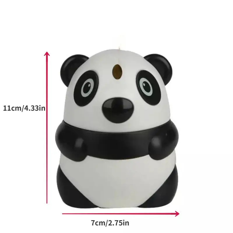 1 PC Creative Automatic Toothpick Cartoon Panda Box Stylish Personality Lovely Panda Toothpick Box