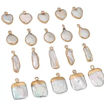 10 best sales złote perłowe koraliki - №5