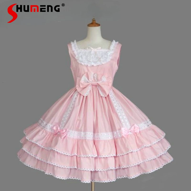 

2026 New Japanese Beautiful Y2k Vestidos Princess Cake Dresses Performance Gown Rojita Sweet Cute Lolita Dress For Girls Ladies