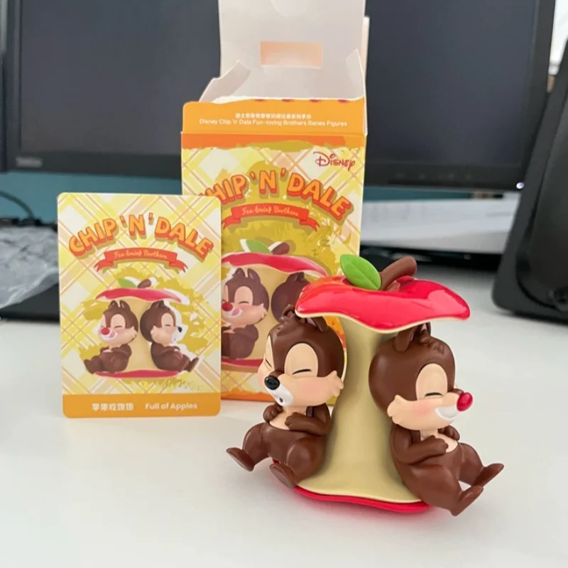 

POP MART Disney Chip N Dale Playful Brothers Blind Box Figurines 12 Regular 1 Hidden Styles Desktop Ornaments Home Office Decor