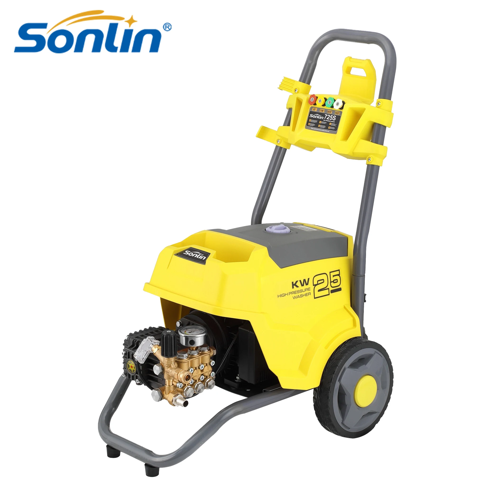 Sonlin High Pressure Washer Jet Washer Auto Stop Switch 3000W 2200PSI 150Bar Car Wash Cleaner Electric Pressure Washer Machine