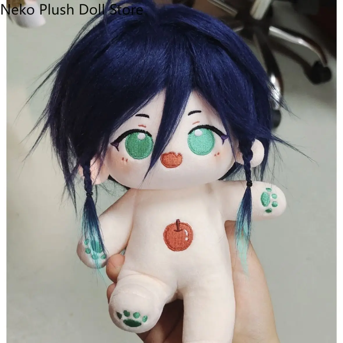 

Genshin Impact Venti Game Anime Plush Doll Body Dress Up Clothes Plushies Stuffed Toys Figures Birthday Gift 20cm