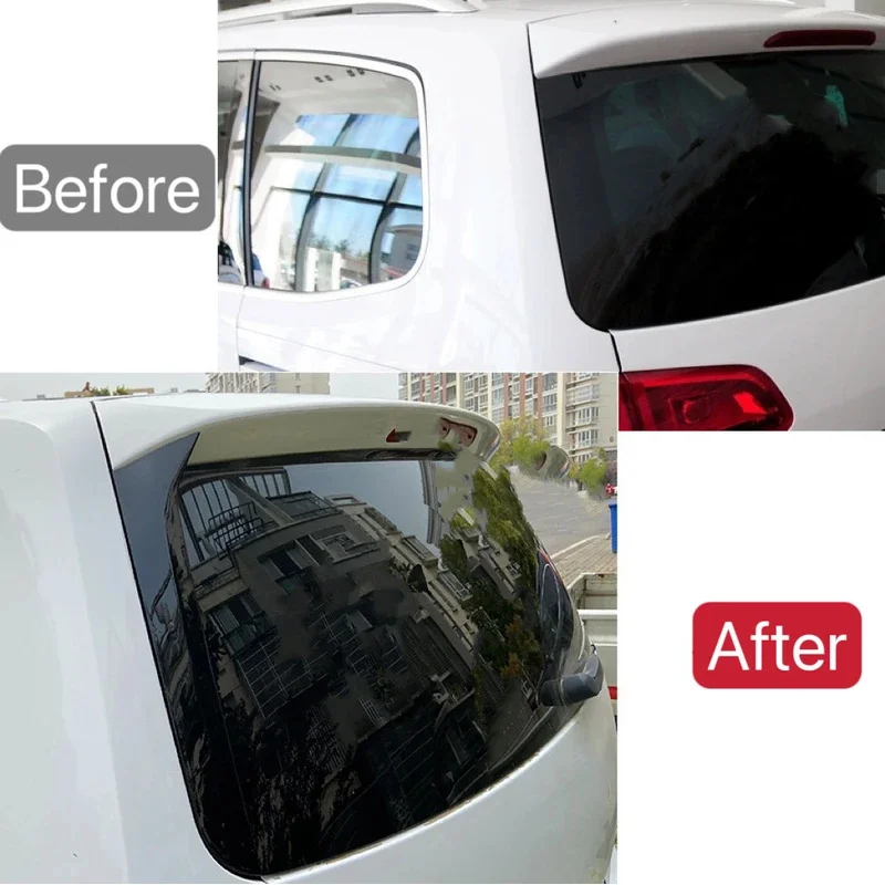 2PCS Rear Window Side Spoiler Spoiler Canard Canards Splitter Fit For VW Sharan 2011 2012 2013 2014 2015 2016 2018 2019