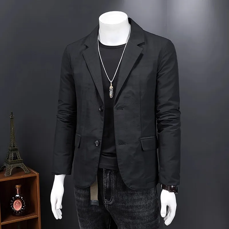 Men's Lightweight Slim Fit down Jacket Small Blazer Autumn Winter Clothing plus Sizes Clearance Discontinued Styles