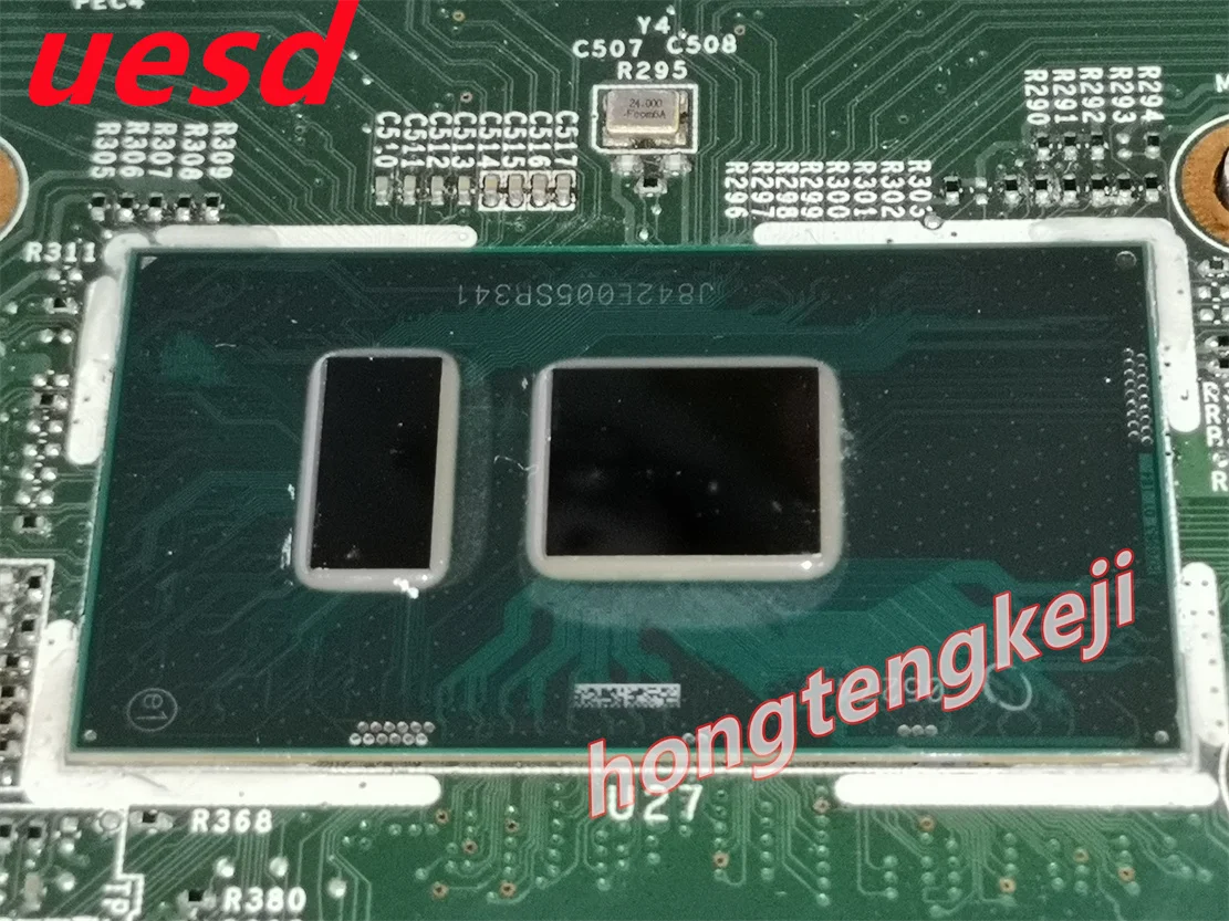 FOR MSI CX72 (7TH GEN) CX62 MS-16J71  LAPTOP MOTHERBOARD WITH I7-7500U AND GT940MX  MS-16J71 VER 1.0 TEDE OK