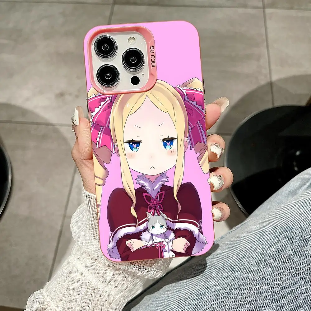 حافظة لهاتف آيفون 17 16 15 14 13 12 11 X XR XS 8 7 Pro Max Plus غطاء وردي شفاف فاخر #6