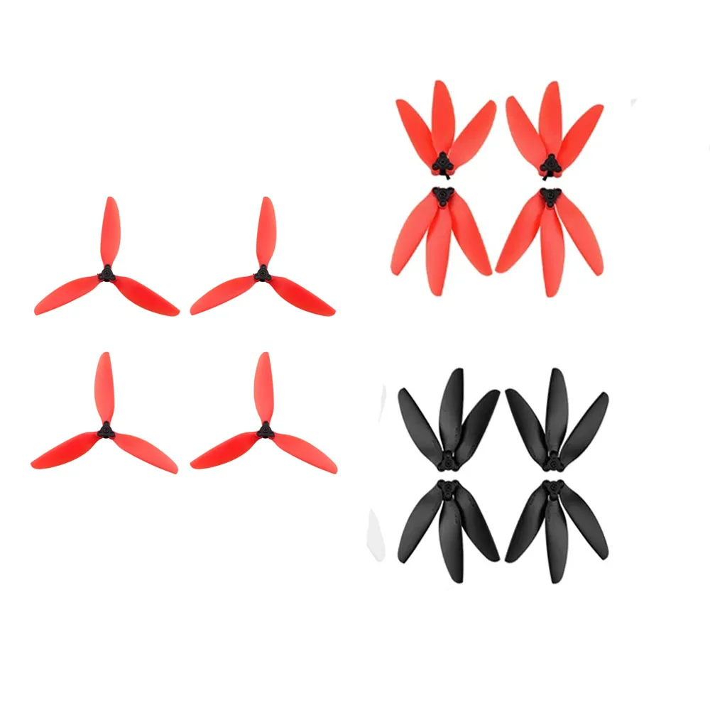 

Quick Release 4726f Propeller For DJI MINI SE/1/2 For MAVIC MINI Three Blade Propeller Black/Red Drone Accessories