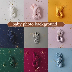 40/150*170cm Baby photo Blanket Newborn Photography Props Gilding Star Backdrop Fabrics Cloth Shoot Studio Accessories