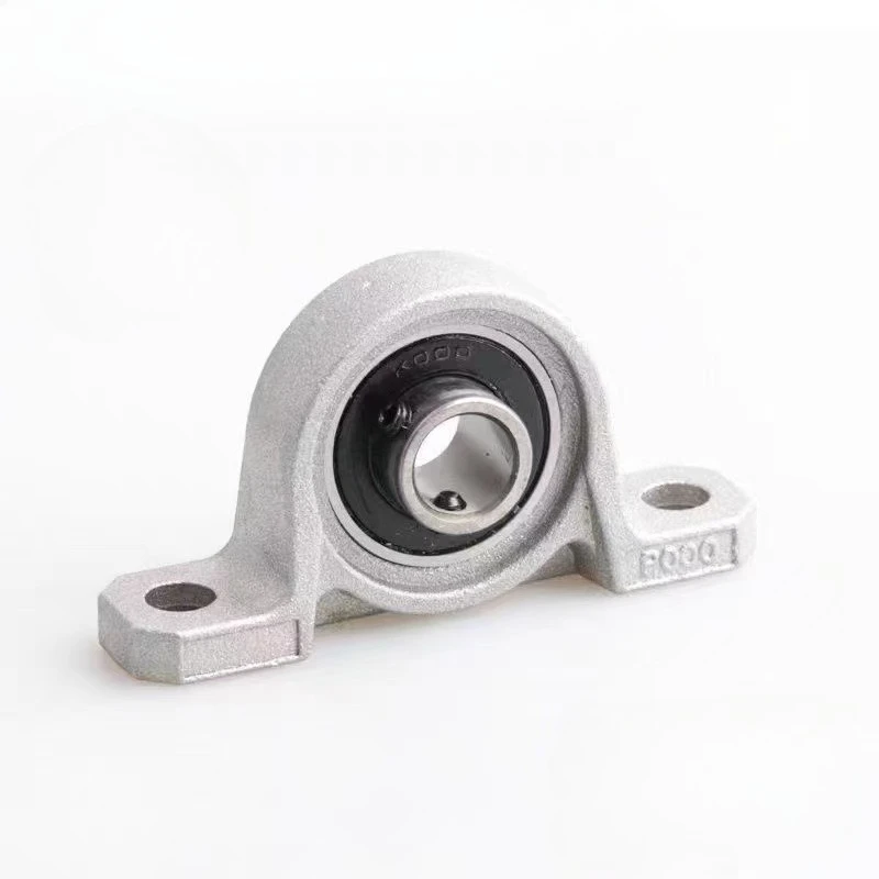 2 قطعة KP000 KP001 قطر تتحمل القطر الذاتي محاذاة سبائك الزنك شفة وسادة كتلة تحمل #4