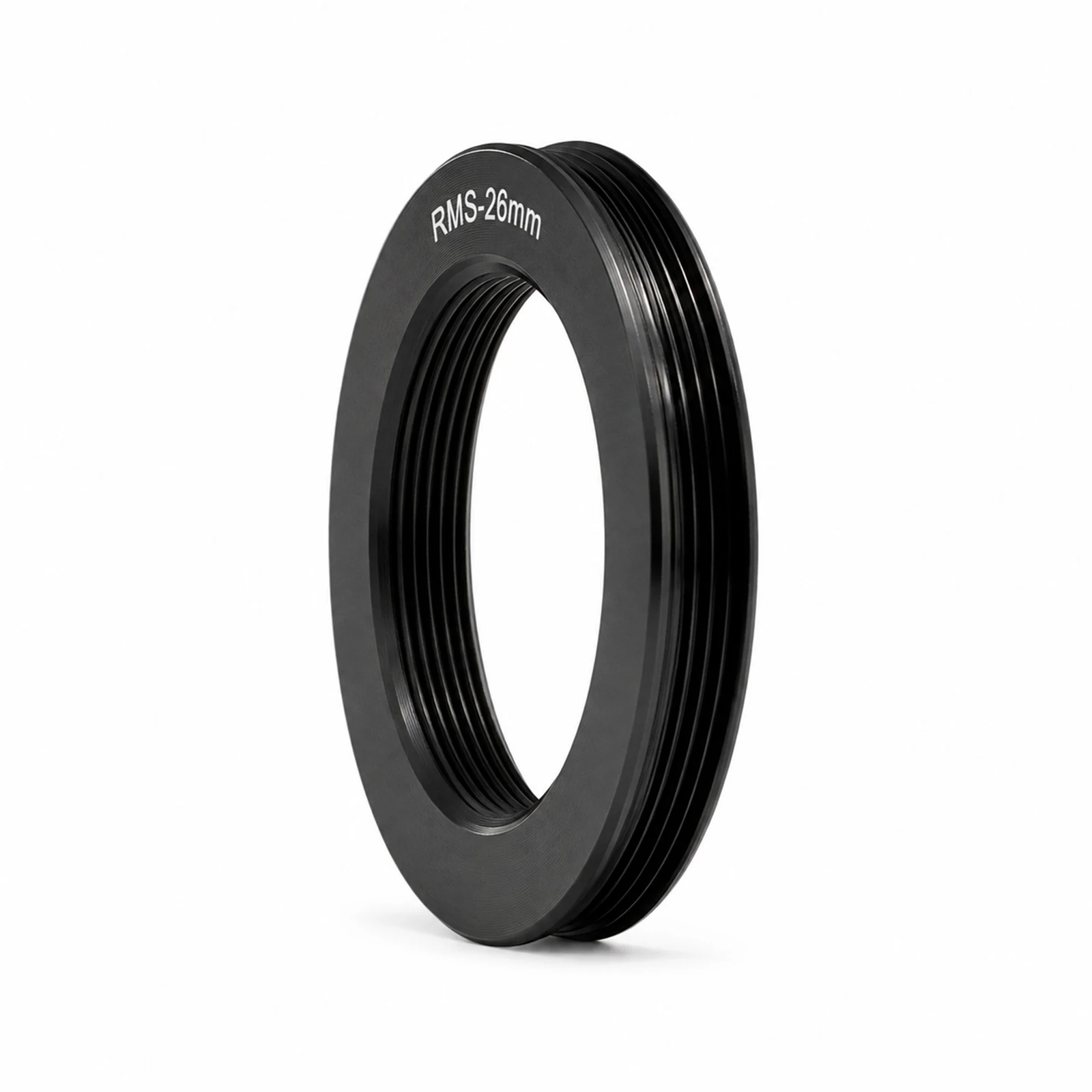 Lens Adapter Ring RMS Inner Thread To M26 0.75 Outer Thread Conversion Ring Microscope Metal Lens Mount Adapter