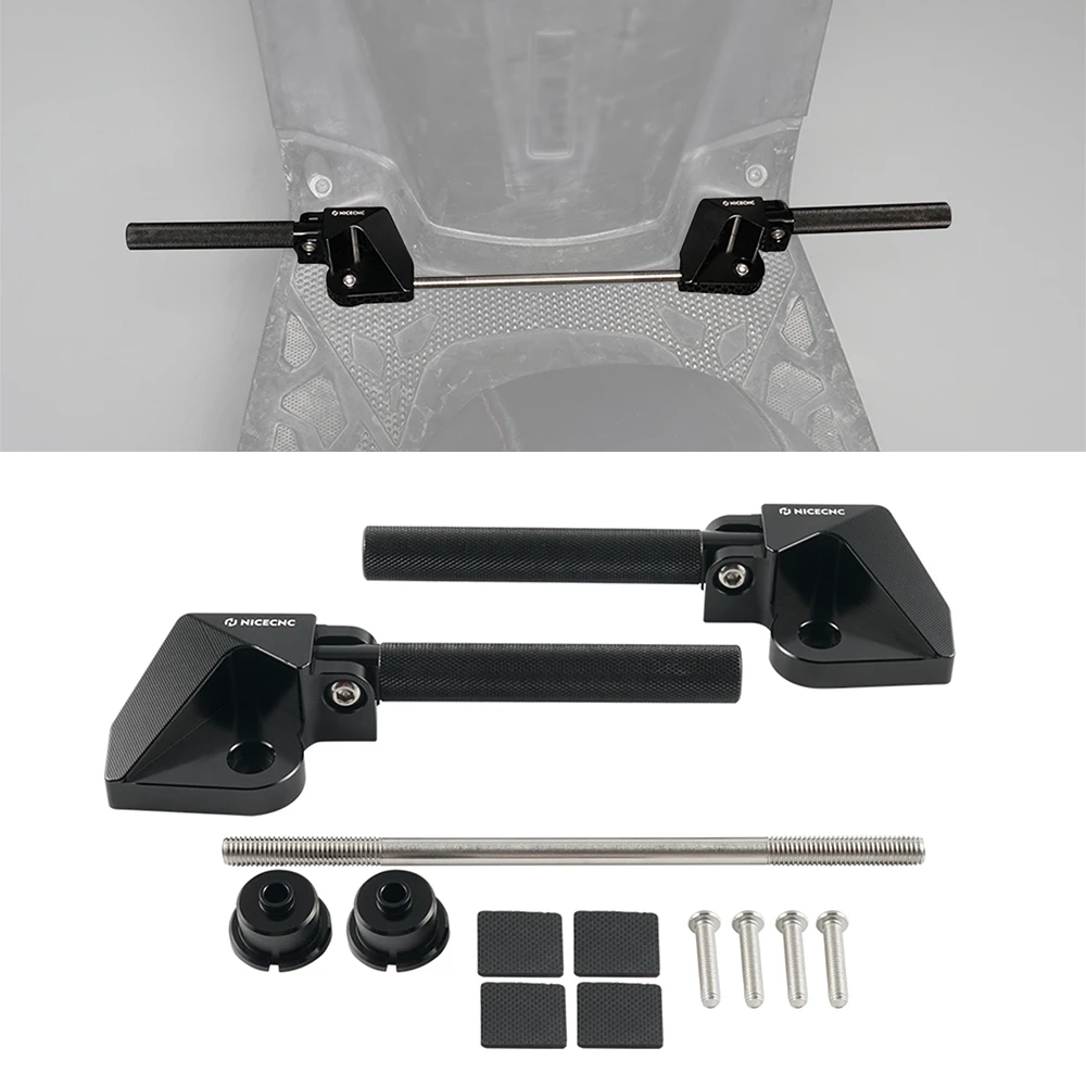 NICECNC For YAMAHA YW125/BWS ZUMA 125 2016-2021 Motorcycle Footpeg Foot Peg Footrest Extension