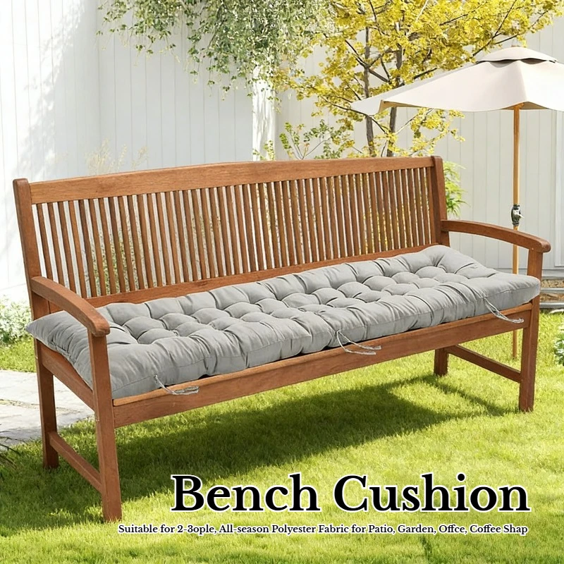 Thicken Universal Lounge Chair Cushion Bench Seat Cushion-Non-Slip Garden Porch Swing Cushion Comfort Pad for Outdoor 120x48cm