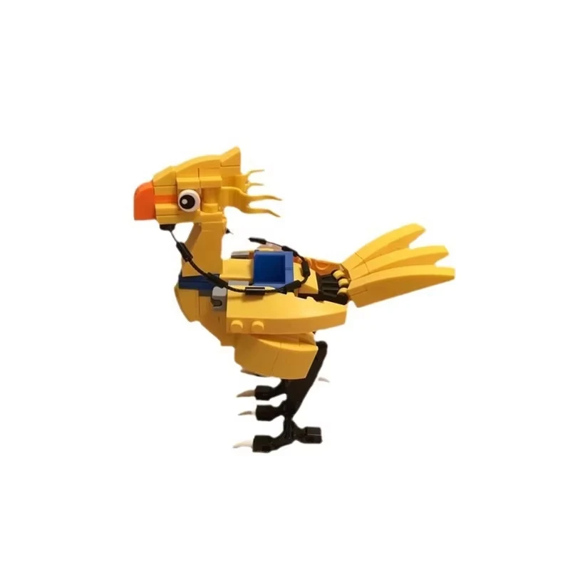 

The New MOC Creative Poultry Animal Series Rooster Firebird Building Block Puzzle Decoration-A Gift Perfect for Kids and Adults