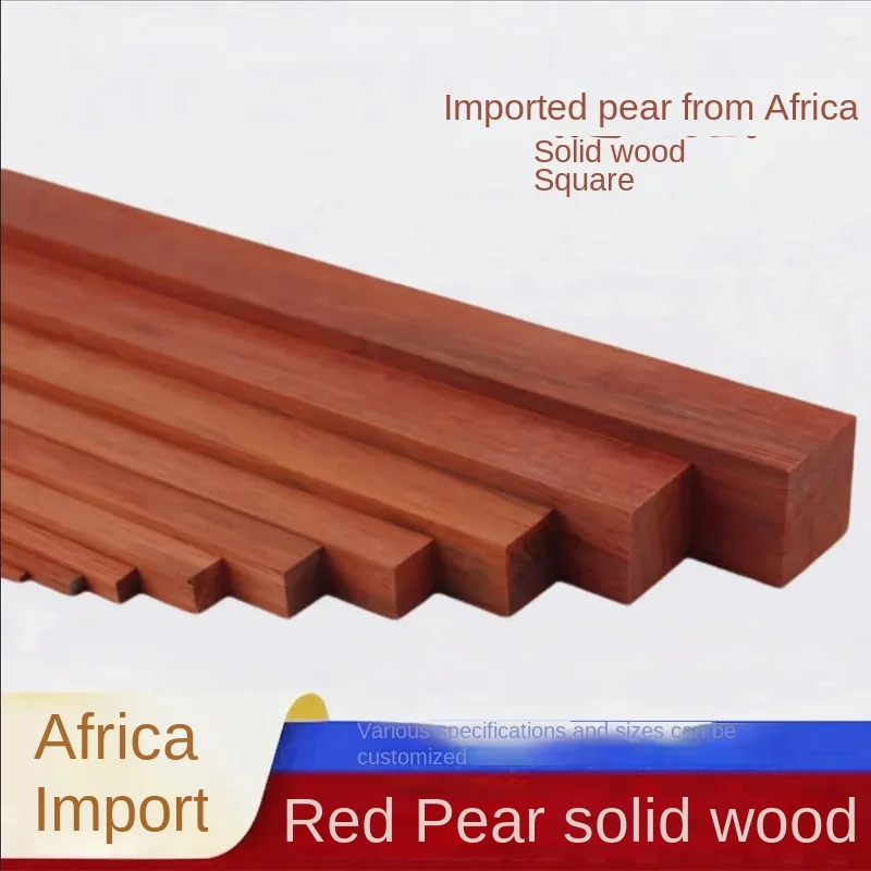 Long Strips Of Red Rosewood Hard Wood Square Strips Diy Handmade Model Making Carving Materials Crafts Wood