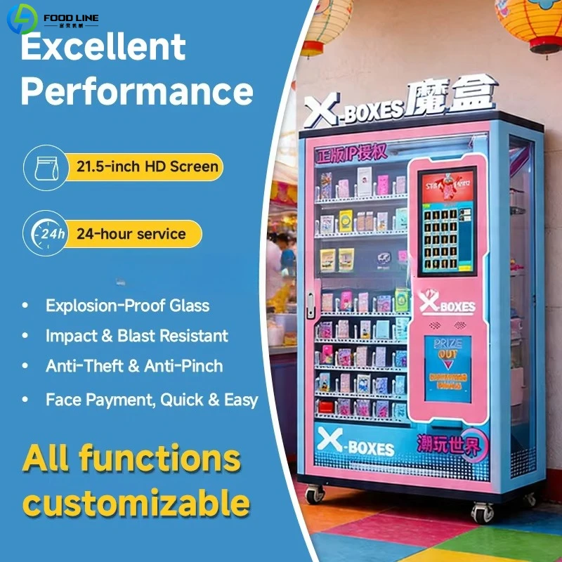 FL Blind Box Vending Machine Anti-Theft Secure Vendor with WiFi Remote Management for Mall Arcade