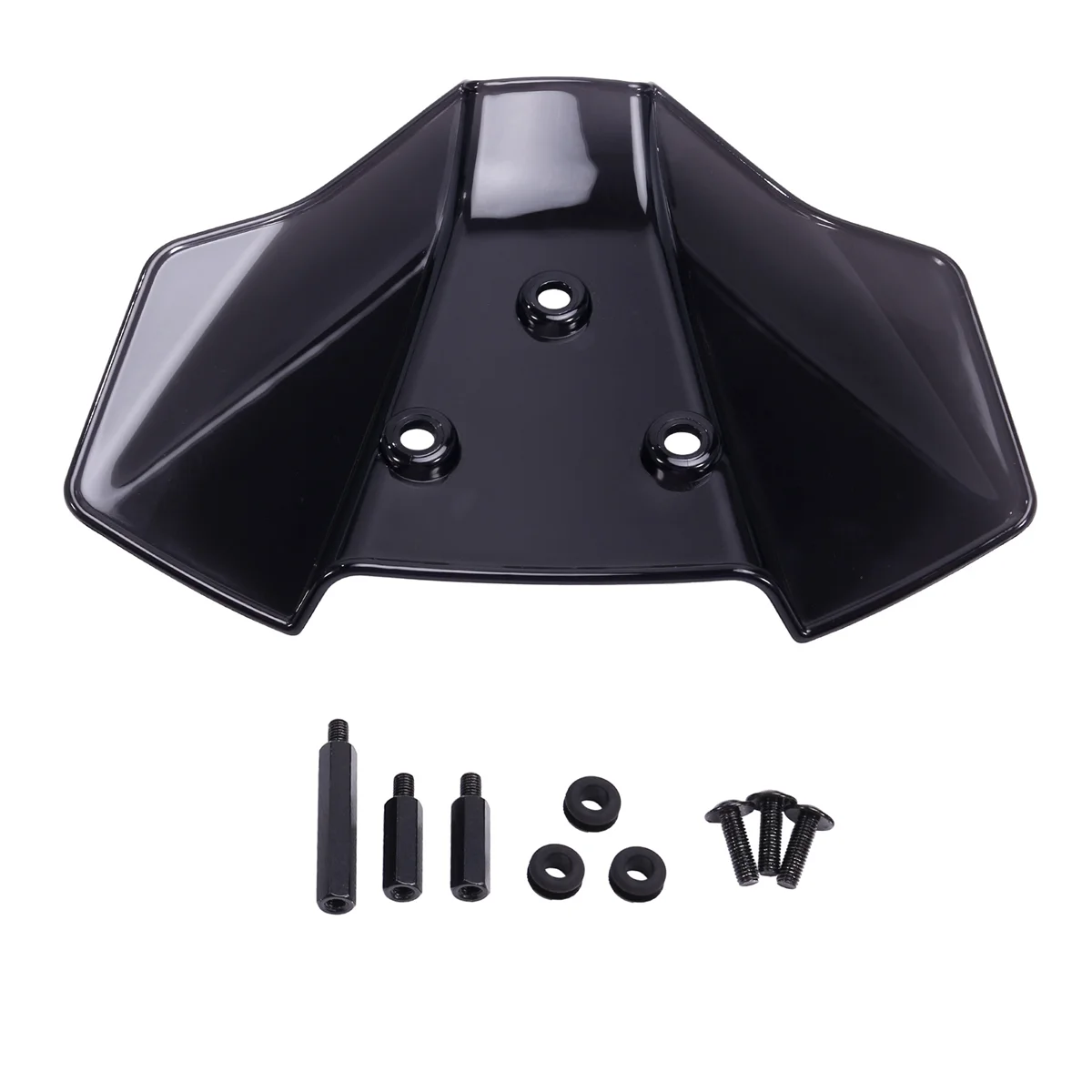 Motorcycle Windshield Flyscreen for 1290 Super Duke R 2020 - 2024 Motor Windscreen Guard Black