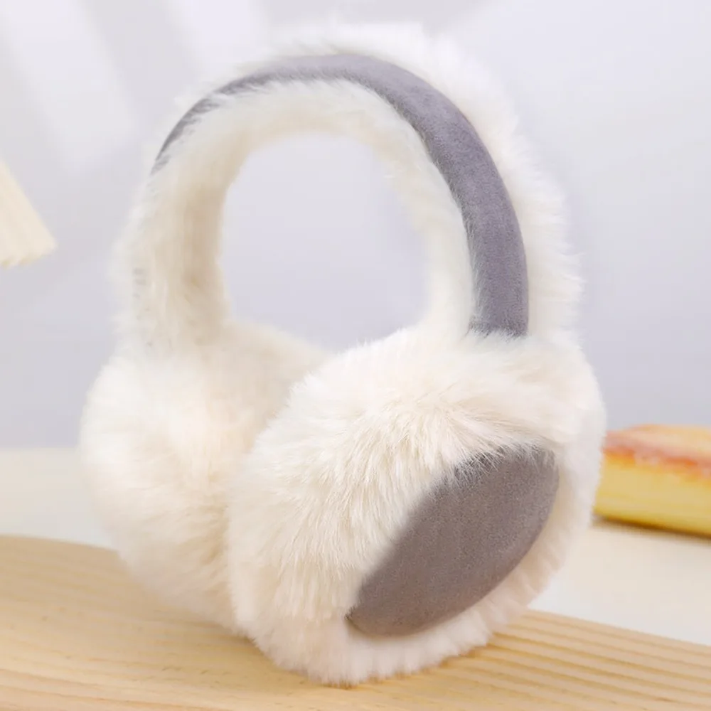 Portable Warm Earmuffs Cold Protection Antifreeze Soft Suede Foldable Earflaps Ear Protectors Ear Warmer For Women Man