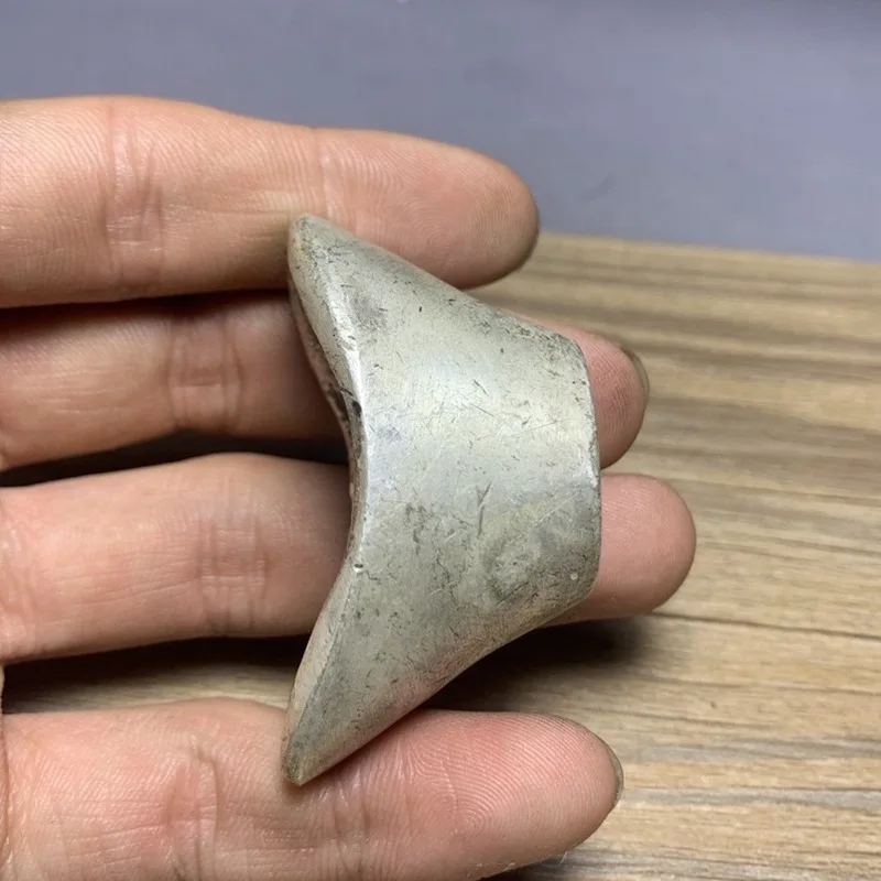 Antique Silver Ingot 0.1kg Dongchang-made Pure Silver Qing Dynasty Treasury Silver Ingot Ornament Antique Coin