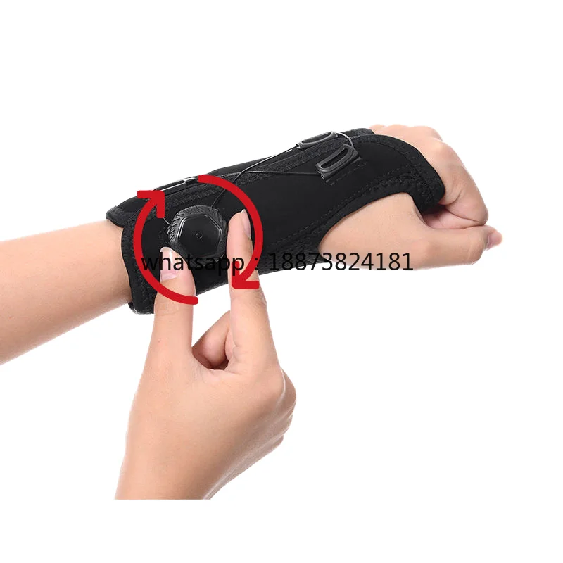Adjustable Wrist Support Protector Custom Logo Carpal Tunnel Brace with Steel Wire Left Right Wrist Bands for Men Women fast shi