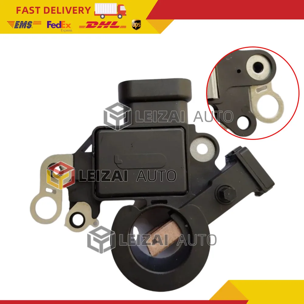 Car Voltage Alternator Regulator for SSANG YONG Actyon Kyron Rexton 2.0 Xdi 2.7 D8055 12V B3-D715 333048 VRD715 A6641540102