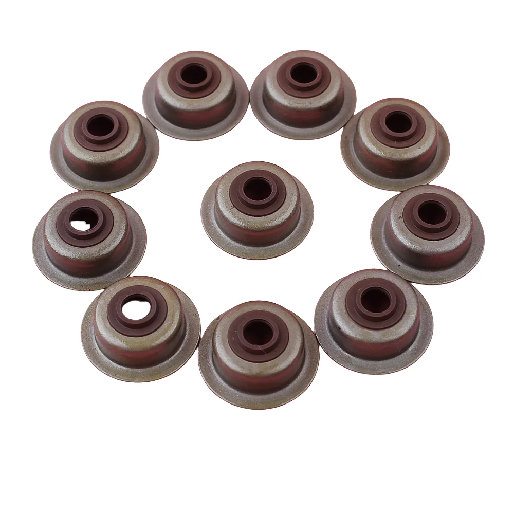 10pcs/lot Valve Stem Seal For Honda GX120 GX160 GX200 GX 200 160 120 Small Engine Motor Part 12209-ZH8-003