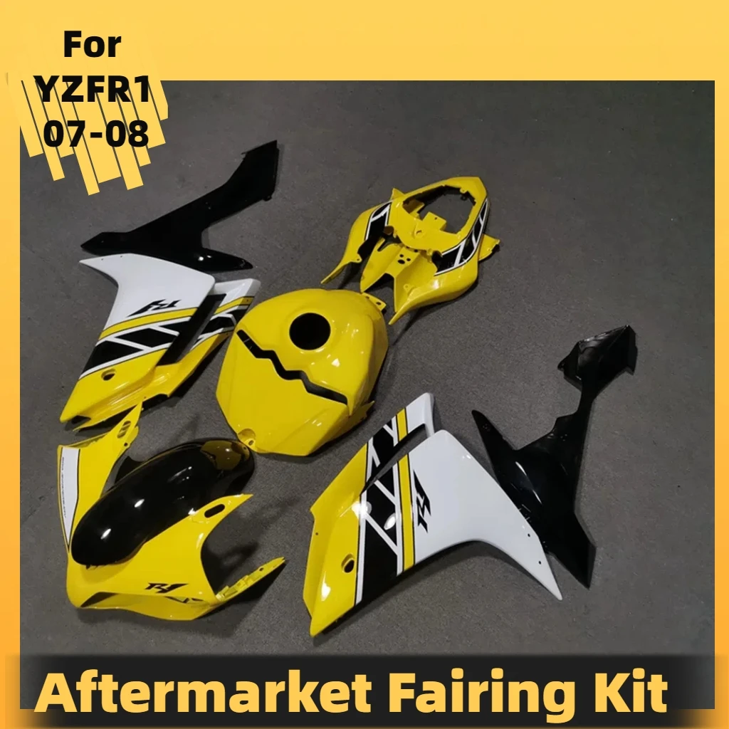 ABS Fairing Kit for Yamaha YZF R1 2007 2008 Aftermarket Motorcycle Fairings Injection Bodywork Set Complete Parts R 1 07 08