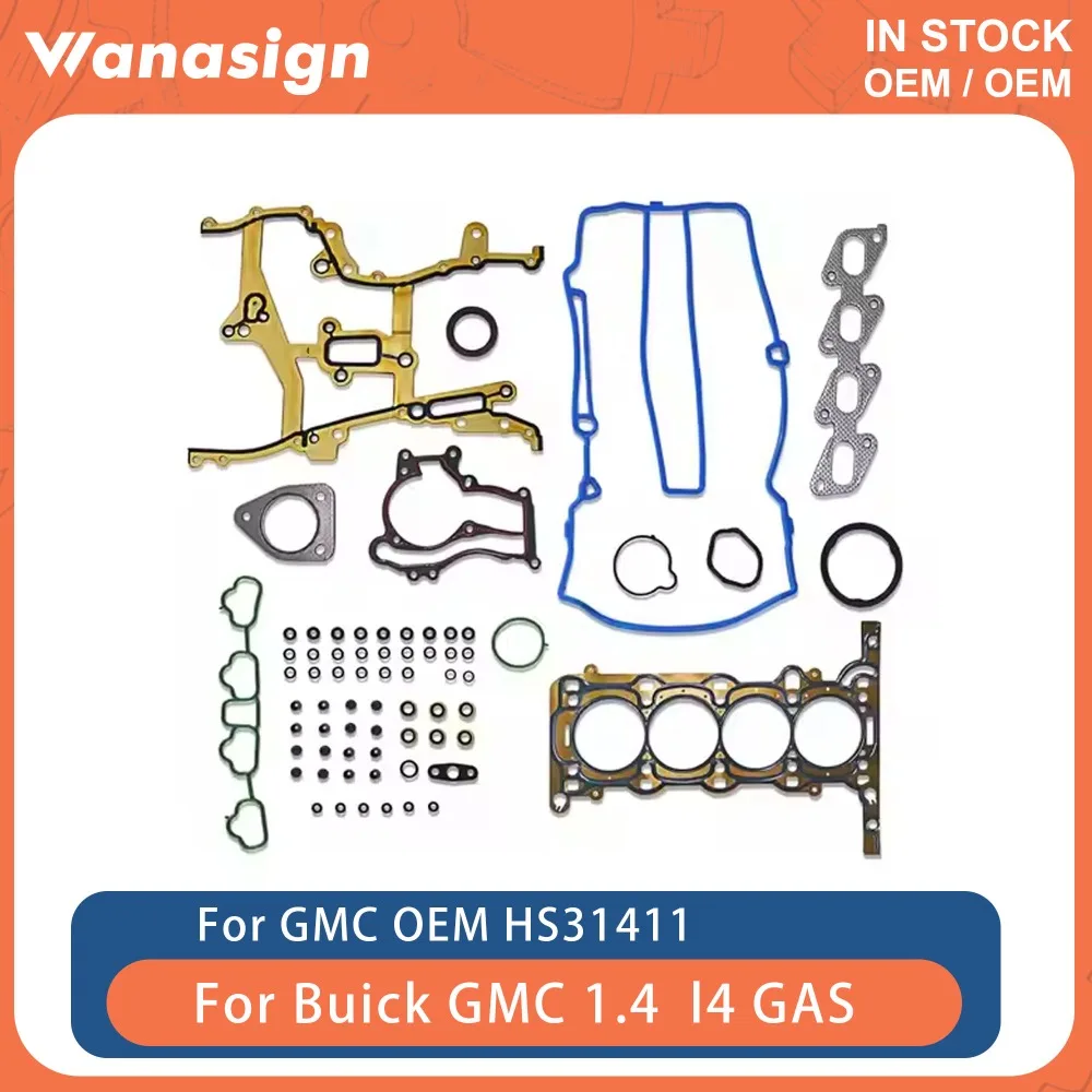 

Engine Full Head Gasket Set Fit 1.4 L For Chevrolet Trax Buick Encore GMC 1.4L l4 GAS Turbo 201-2016 HS26540PT-1