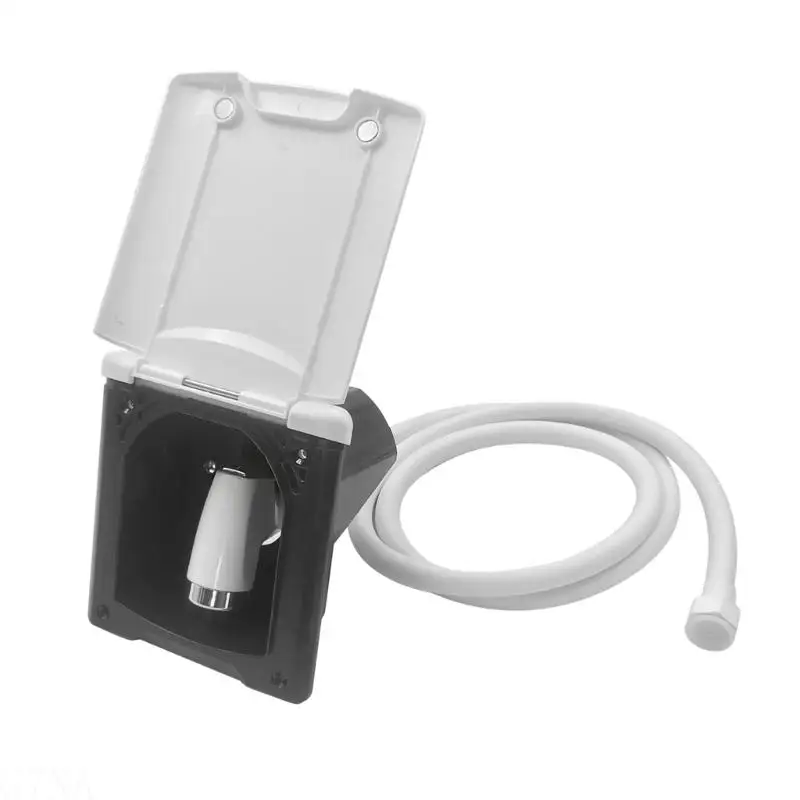 G7NA Water Cover Shower Box For Campers And Boats With Large Cover Fastener ABS Construction