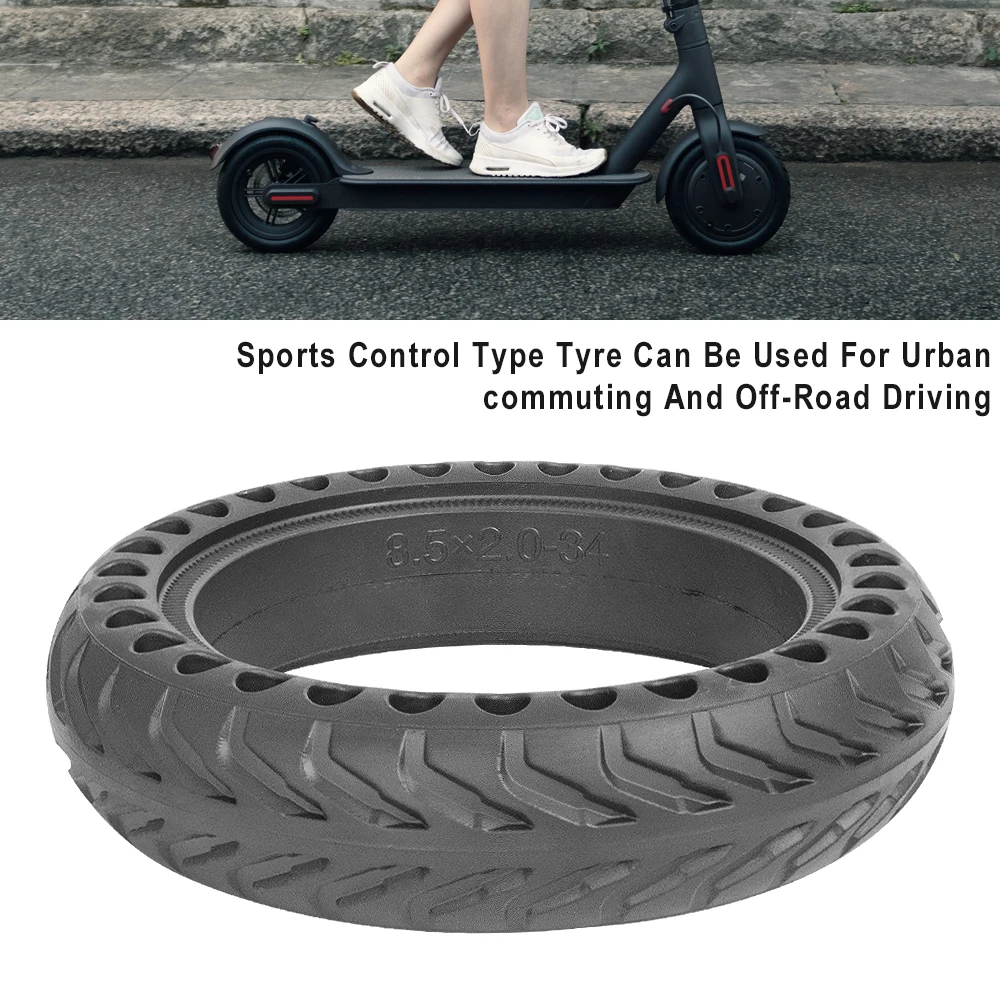 Updated 8.5 inch Solid Tire For Xiaomi M365/ Pro/Pro 2 MI 3 Electric Scooter 8.5x2.0 Damping Rubber Durable Shock Absorber Tyres