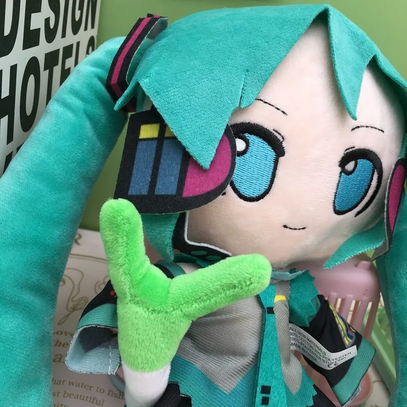 

Мягкая плюшевая игрушка Хацунэ Мику, плюшевые игрушки Касане Тето, мягкая кукла Мику, плюшевая фигурка, подарок для фанатов аниме и мультфильмов