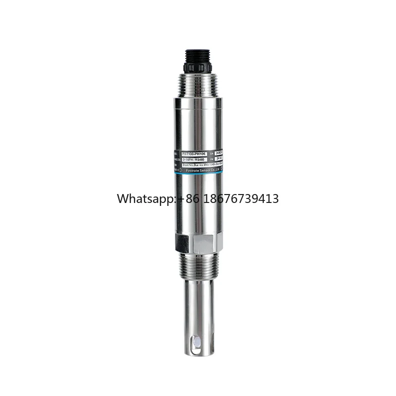 Industrial Electrode Probe Water Quality pH Meter for Water Treatment Sewage Online Water PH Sensor