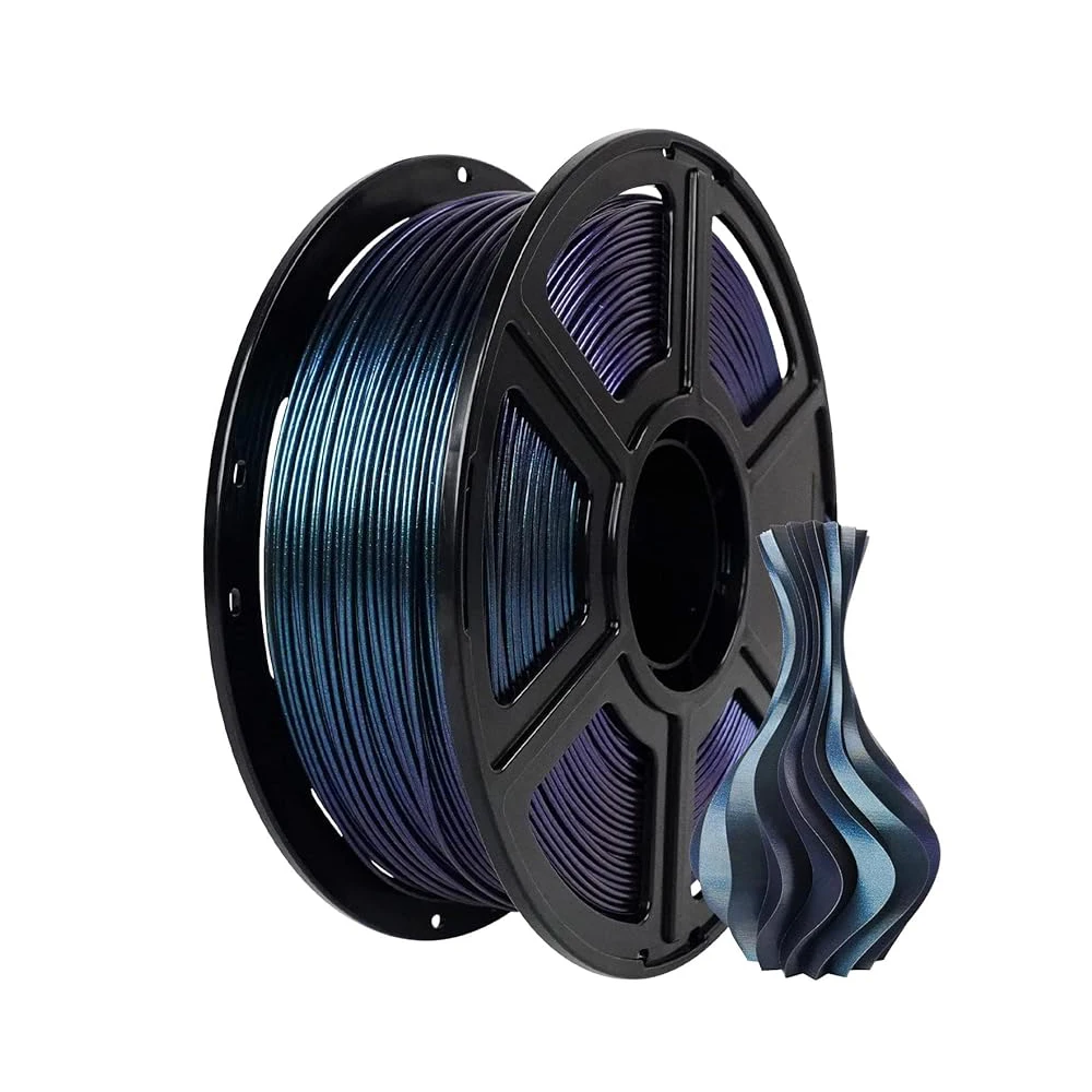 Flashforge PLA Multicolor Filament 3d Printer Filament 1.75mm 2.2lbs Sealed Packaging No Plugs No Warping Low Shrinkage