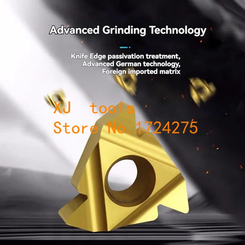 22ER 22IR N60 N55 3.5ISO 4.0ISO 4.5ISO 5.0ISO 5.5ISO 6.0ISO Indexeerbare Draaigereedschappen CNC Draaibank Cutter Threading Carbide Wisselplaten