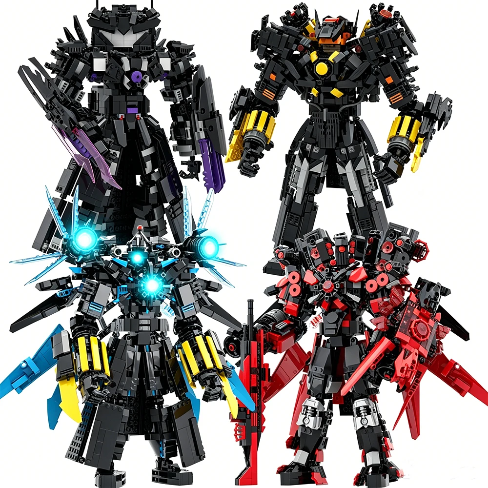 Skibidis Toileted Action Figures Building Blocks 14+ Kids Gift