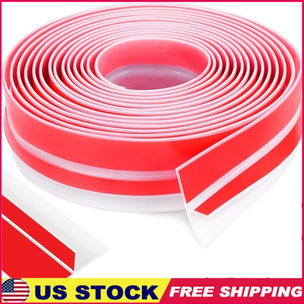

T-Shaped Door Draft Stopper Clear Silicone Weather Stripping Seal Strip Self Adhesive Insulation Tape Windows Doors Indoor