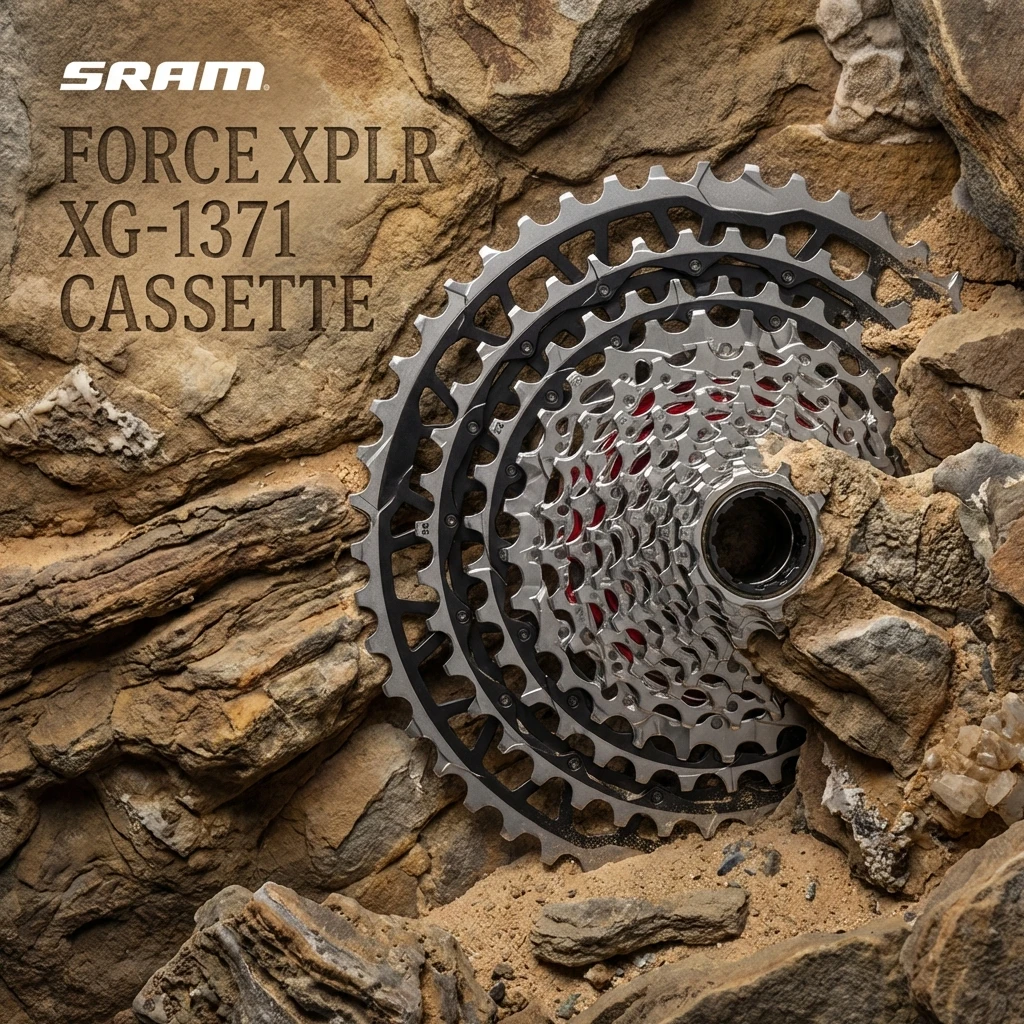 

SRAM Force XPLR XG-1371 Кассета CS-XG-1371-E1 13 скоростей 10-46 т Для использования с XPLR 1x 13-скоростными задними переключателями