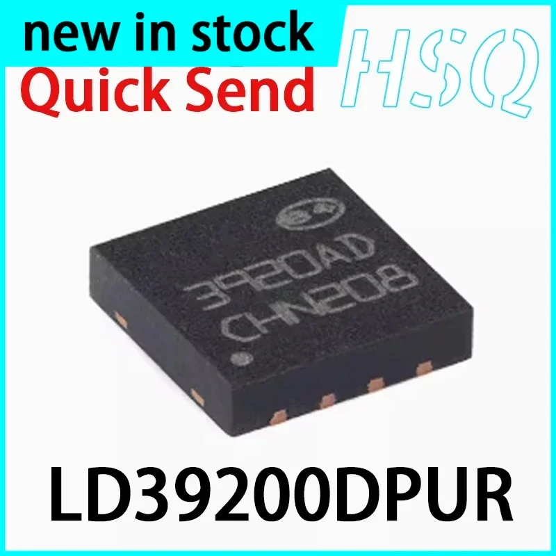 5PCS LD39200DPUR Silk Screen Printed 3920AD DFN-8-EP Low-voltage Drop Linear Regulator Chip Brand New in Stock