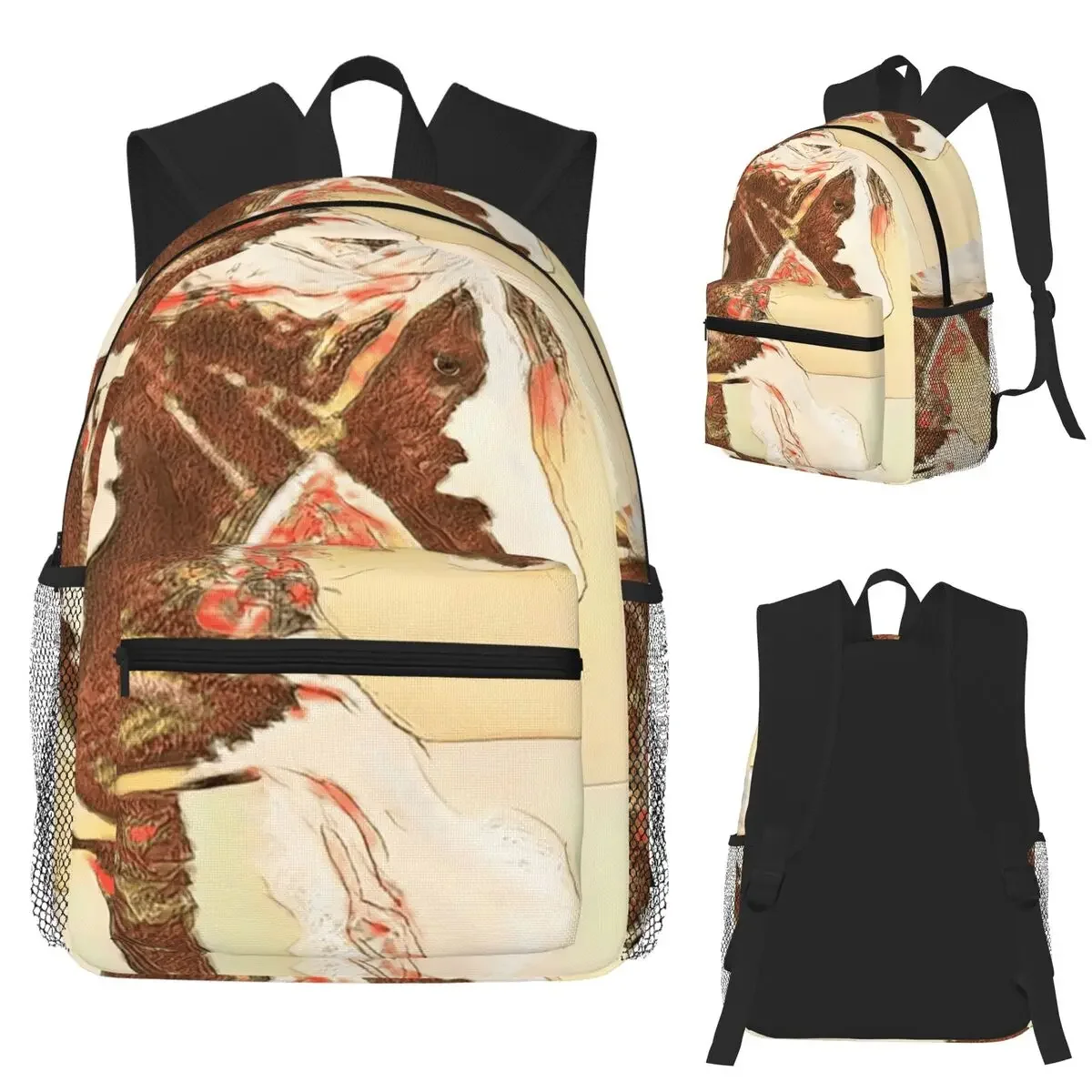 

Студенческий рюкзак Stallion Styles In Action, школьная сумка, походный дорожный рюкзак для мальчиков и девочек, сумка для книг, сумки на плечо