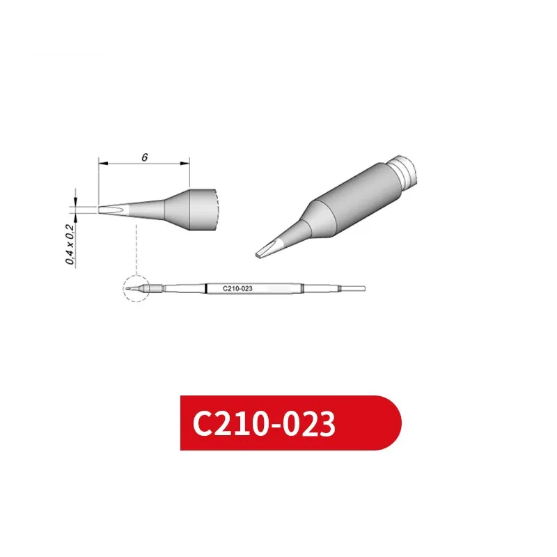 C210-023/024/028/029/031 Soldering Tips Compatible for JBC SUGON AIFEN Soldering Station