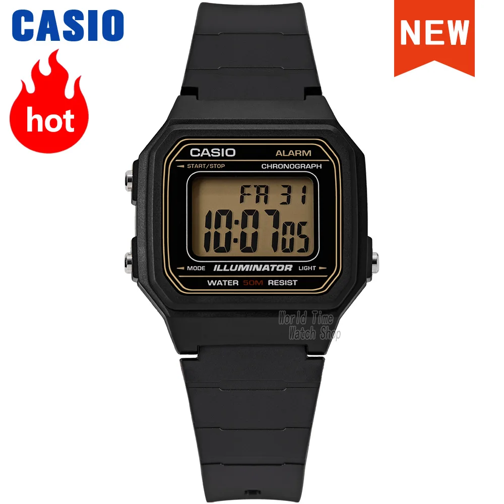 Casio watch for men  top luxury set military LED relogio 50m Waterproof digital sport quartz watch W-217H-9A