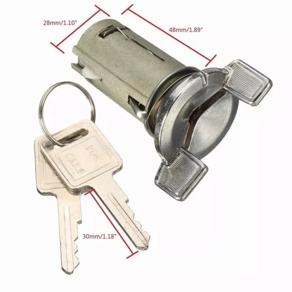 Replacement Ignition Switch Lock Cylinder Set Compatible With For Chevrolet Buick Cadillac Car Ignition System Repair