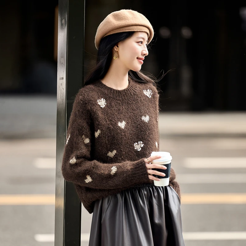 Brown Sweaters