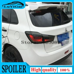 For Mitsubishi ASX Spoiler 2014-2017 ABS Plastic Rear Roof Spoiler Wing Trunk Lip Boot Cover Car Styling