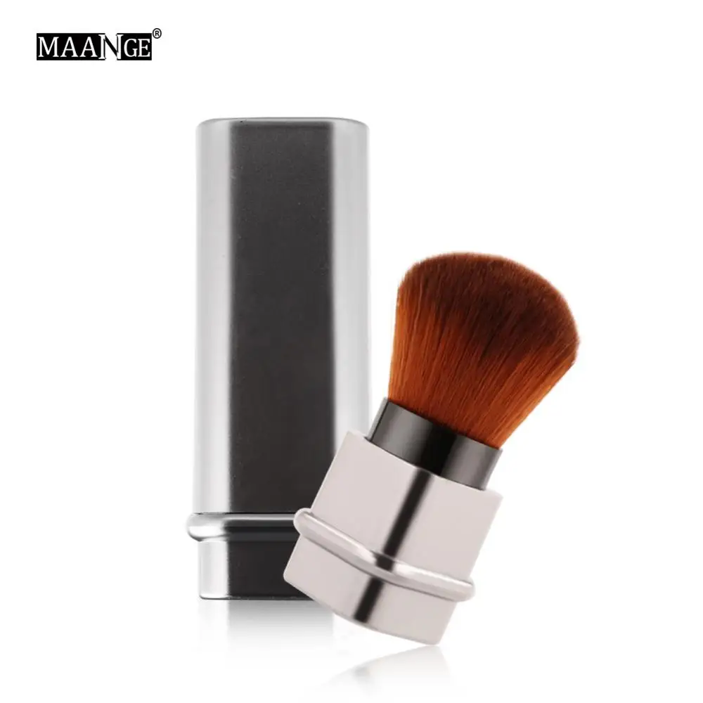 Brocha de maquillaje retráctil de alta calidad, 1/3/5 piezas, diseño ergonómico, práctica herramienta de maquillaje para base, desmaquillante